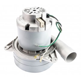 Tangential Vacuum Motor - 7.2" dia - 3 Fans - 120 V - 14.4 A - 1605 W - 530 Airwatts - 145.9" Water Lift - 102.5 CFM - Lamb / Ametek 11750012(b)