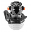 Moteur pour aspirateur tangentiel - 3 ventilateurs - 24 V - peinture epoxy  - Lamb / Ametek  116515-13 (B)