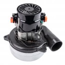 Tangential Vacuum Motor - 5.7" dia - 2 Fans - 120 V - 9.9 A - 1157 W - 300 Airwatts - 92.5"  Water Lift - 97.4 CFM - Lamb / Ametek 116474-00 (S)