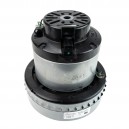 Bypass Vacuum Motor - 7.2" dia - 2 Fans - 12- V - Epoxy Paint - Lamb / Ametek 117508-13 (S)