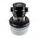 Bypass Vacuum Motor - 5.7" dia - 3 Fans - 24 V - 21.5 A - 550 W - 67.2" Water Lift - 69 CFM - Epoxy Paint - Lamb / Ametek 116514-13 JVC110RIDER JVC70BCT