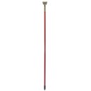 Metal Mop Handle with Clip - 60" (1,5 m)