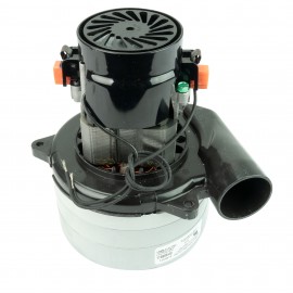 Moteur pour aspirateur tangentiel - dia 5,7" - 3 ventilateurs - 120 V - 10,7 A - 1258 W - 368 watts-air - levée d'eau 117,4" - CFM (pi3/min) 99  - Lamb / Ametek 116565-00