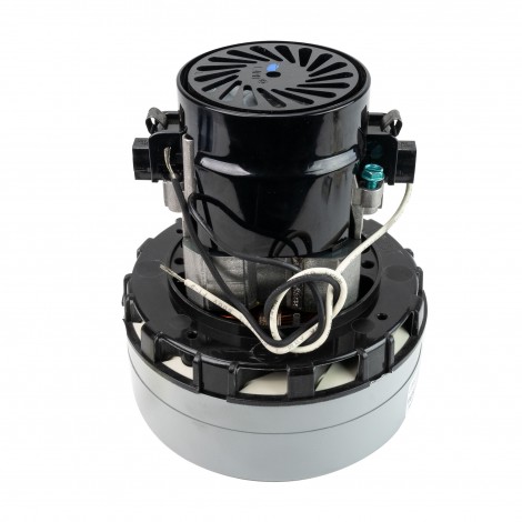 Moteur pour aspirateur - dia 5,7" - 2 ventilateurs - 120 V - 9,2 A - 1049 W - 293 watts-air - levée d'eau 91,5" - CFM (pi3/min) 103 - peinture epoxy - Lamb / Ametek 116758-13 (B)