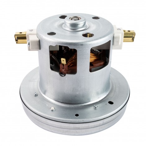 Thru-Flow Vacuum Motor - 5.7" dia - 1 Fan - 120 V - 12 A - 1200 W - 506 Airwatts - 106" Water Lift - 105" CFM - Domel 462.3.354