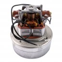 Thru-Flow Vacuum Motor - 5.7" dia - 2 Fans - 120 V - 9 A - 850W - 300 Airwatts - 80" Water Lift - 100" CFM - Domel 496.3.446