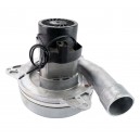Tangential Vacuum Motor - 7.2" dia - 2 Fans - 120 V - 17 A - 1800 W - 680 Airwatts - 122" Water Lift - 131" CFM - Domel 499.3.701-3