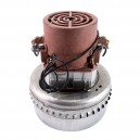 Bypass Vacuum Motor - 5.7" dia - 2 Fans - 120 V - 9 A - 1000 W - 350 Airwatts - 88" Water Lift - 95" CFM - Domel 492.3.581