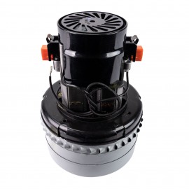 Bypass Vacuum Motor - 5.7" dia - 3 Fans - 120 V - Epoxy Paint - Lamb / Ametek 116566-13 (S)