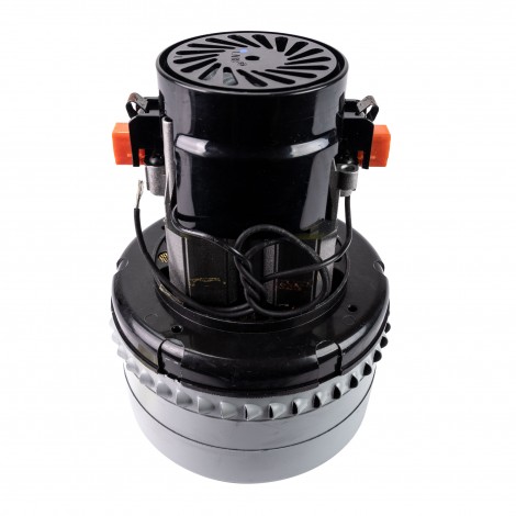 Moteur pour aspirateur "Bypass" - dia 5,7" - 3 ventilateurs - 120 V - peinture epoxy - Lamb / Ametek 116566-13 (S)