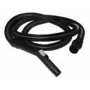 Hose for Wet & Dry Vacuum- 10' (3 m) - 1 1/4" (32 mm) dia - Black- Curved Handle - JV101/JV125/JV115