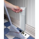Automatic Dust Pan for Central Vacuum - White - Wall Mount