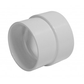 Adaptateur de prise - 2" à  1 13/16" - pour installation aspirateur central - blanc - Plastiflex SV8086