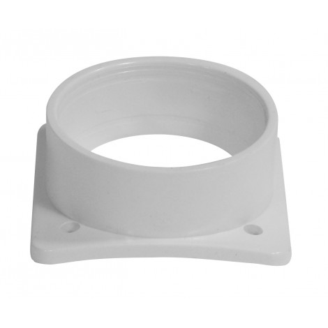 Adaptateur de départ 2" - pour installation aspirateur central - blanc - Plastiflex SV8098