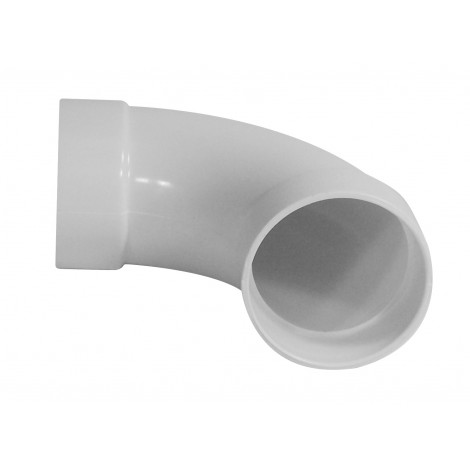 90° Elbow - "L" Fitting - for Central Vacuum Installation - Hayden 765510W