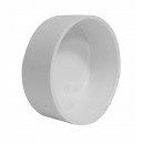 2" Pipe Cap - for Central Vac Installation - White - Plastiflex SV8080