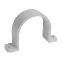 2" Pipe Strap - for Central Vacuum Installation - White - Plastiflex SV8088-M