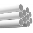 Tuyauterie en PVC - 50,8 mm (2") diamètre - 1,5 m (5') de longueur - pour installation aspirateur central - blanc - paquet de 50'