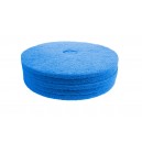 Floor Machine Pad - Super Clean - 17" (43.1 cm) - Blue - Box of 5 - 66261054244