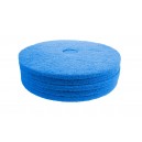 Floor Machine Pad - Super Clean - 18" - (45.7 cm) - Blue - Box of 5 - 66261054245