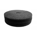 Floor Machine Pads - for Stripping - 19" (48.2 cm) - Black - Box of 5 - 66261054229