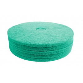 Floor Machine Pads - for Burnishing - 20" - Aqua - Box of 5