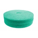 Floor Machine Pads - for Burnishing - 20" - Aqua - Box of 5