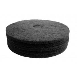 Floor Machine Pads - for Stripping - 21" (53.3 cm) - Black - Box of 5 - 66261054231