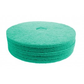 Tampons pour polisseuse à plancher - pour brunissage à haute vitesse - 24" (60,9 cm) - aqua - boîte de 5 - 66261004247