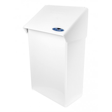 Sanitary Towel Garbage Can - White Finish - Frost