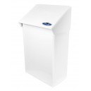 Sanitary Towel Garbage Can - White Finish - Frost