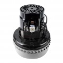 Moteur pour aspirateur "Bypass" - dia 5,7" - 2 ventilateurs - 24 V - 14,4 A - 353 W - 98 watts-air - levée d'eau 43,6" - CFM (pi3/min) 68,2 - peinture epoxy - Lamb/Ametek 116155-00