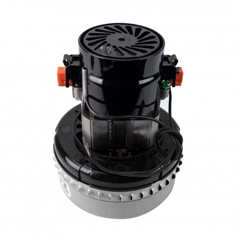 Bypass Vacuum Motor - 5.7" dia - 2 Fans - 120 V - 11.7 A - 1365 W - 404 Airwatts - 106.7" Water Lift - 112 CFM - Lamb / Ametek 116471-00 (b)