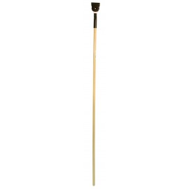 60''  Wood Mop Stick with Quick Clip - Rubbermaid FGM11600