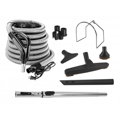 Central Vacuum Cleaner Kit - 35' (10 m) Hose - Electric complete with out powerhead