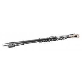 Telescopic Wand with Cord and Lock-Button - 1¼ x 38" - grey - Wessel Werk