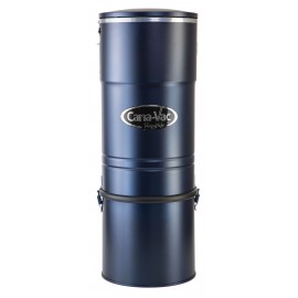 Aspirateur central Canavac - Signature XLS990 - silencieux - 710 watts-air - capacité 7 gal (26,5 L) - support mural - sac et filtre HEPA
