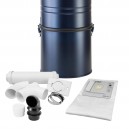 Central Vacuum Canavac - Signature XLS990 - Silent - 710 Airwatts - 7 gal (26.5 L) Tank Capacity - Wall Mount Bracket - HEPA Bag and Filter