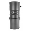 Central Vacuum - Canavac - CV587 - Silent - 540 Airwatts - 4 gal (16 L) Tank Capacity - Wall Mount Bracket - Microtex Filter - HEPA Bag