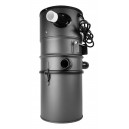 Central Vacuum - Canavac - CV587 - Silent - 540 Airwatts - 4 gal (16 L) Tank Capacity - Wall Mount Bracket - Microtex Filter - HEPA Bag
