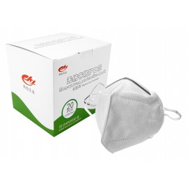 Respirator Mask KN95 - Box of 20 - Products for use against coronavirus (COVID-19)