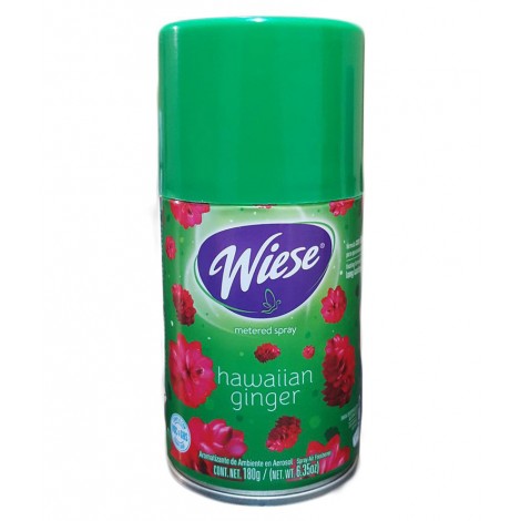 Recharge de distributeur de parfum en aérosol dosé - "Hawaiian Ginger" (Gingembre Hawaïen) - 180 g (6.35 oz) - Wiese NAEDC07