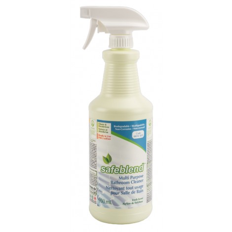 Bathroom Cleaner for Tile, Tub, and Bowl - 33.4 oz (950 ml) - Safeblend  BTFR XOD