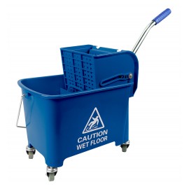 Side Press Wringer Bucket Combo - 5 gal (21 L) - Blue