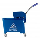 Side Press Wringer Bucket Combo - 5 gal (21 L) - Blue