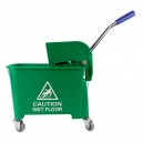 Side Press Wringer Bucket Combo - 4.6 gal (21 L) - Green