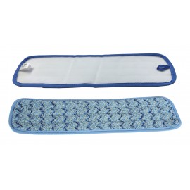Tampon en microfibre de 24" pour nettoyage humide