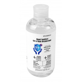 Hand Sanitizer 240 ml - Scent Free - For use against coronavirus (COVID-19)