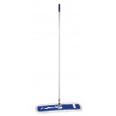 Dust Mop for Dry Floors - with 60'' Handle  -  48" (121.9 cm) -  White/Blue