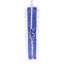 Vadrouille sèche pour les planchers - manche inclus 60''  -  Largeur 48" (121,9 cm) - blanche et bleue